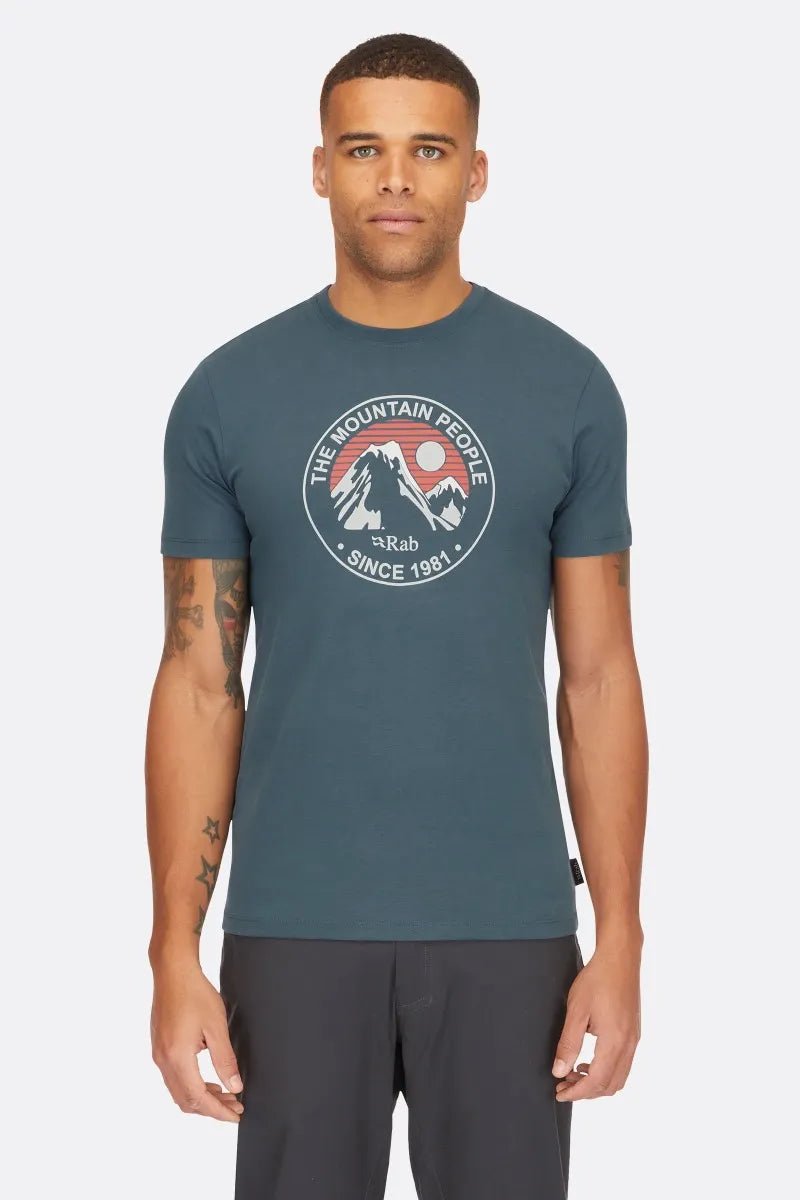 Rab Stance Alpine Peak Tee - Camisetas Manga Corta