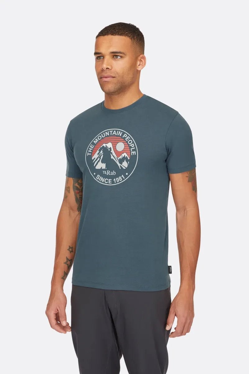 Rab Stance Alpine Peak Tee - Camisetas Manga Corta