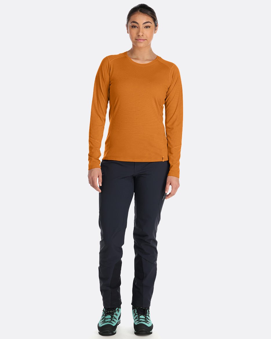 Rab Syncrino Base LS Tee W'S - Lana Merino - Camisetas