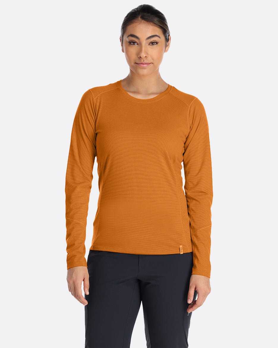 Rab Syncrino Base LS Tee W'S - Lana Merino - Camisetas