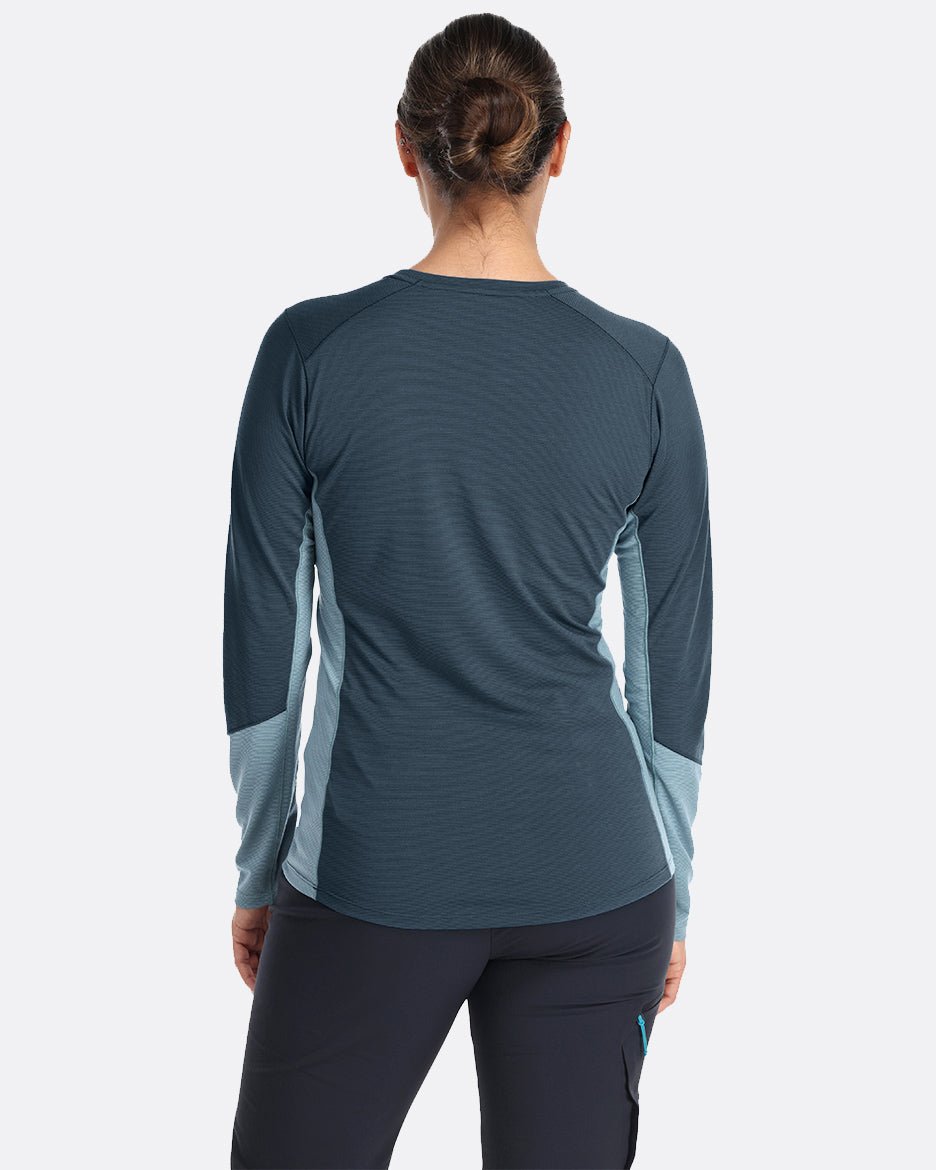 Rab Syncrino Base LS Tee W'S - Lana Merino - Camisetas