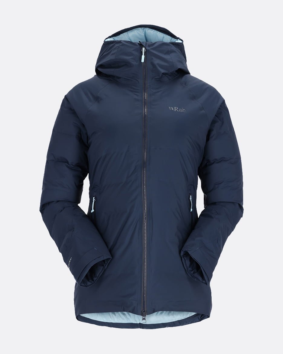 Rab Valiance Jacket W´S - Plumón de 700 FP y Pertex Shield 100% Impermeable - 30% - Chaquetas
