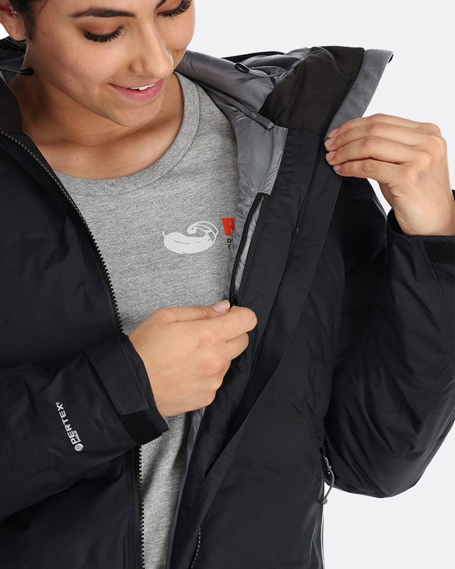Rab Valiance Parka W´S - Plumón de 700 FP y Pertex Shield 100% Impermeable - Parkas