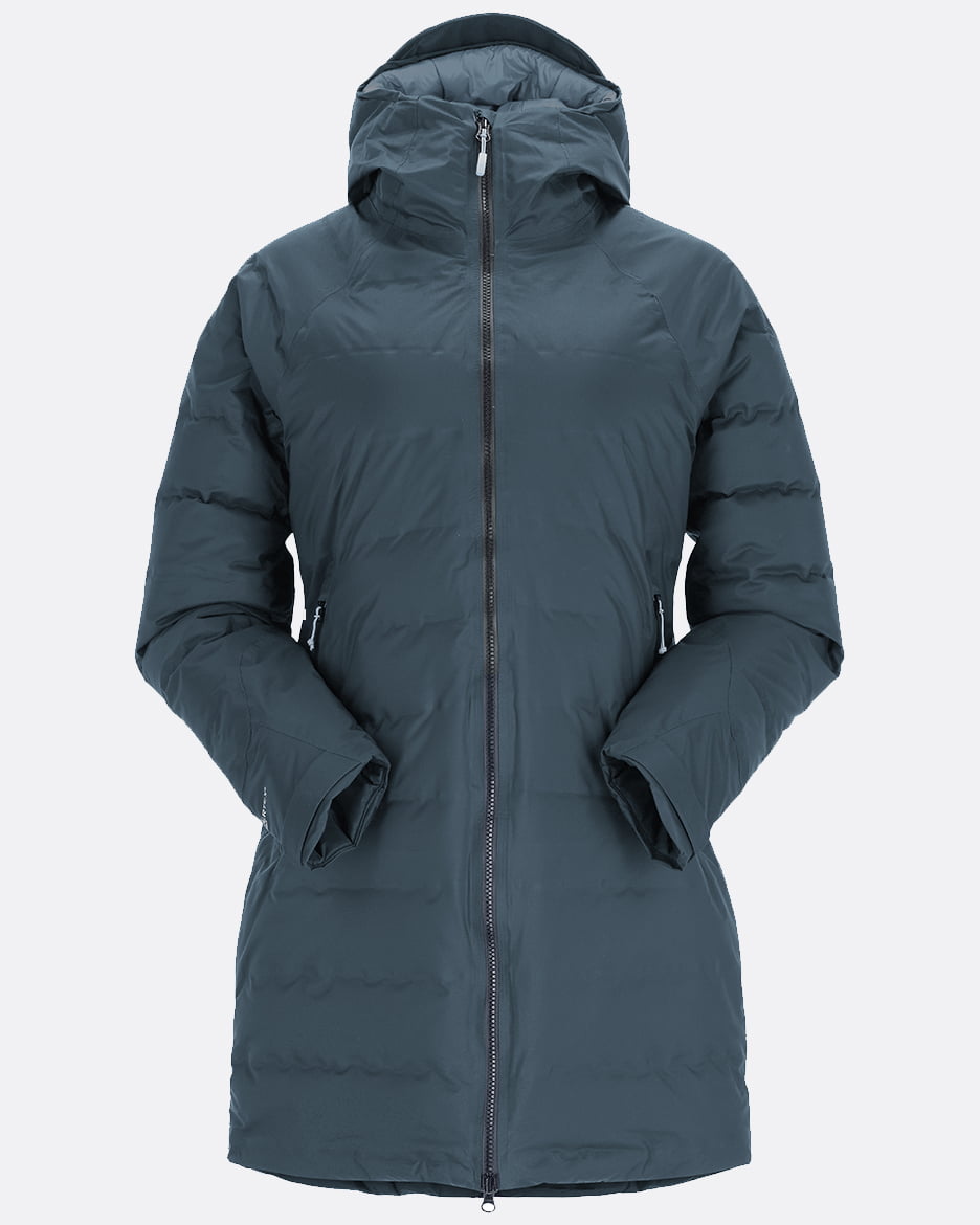 Rab Valiance Parka W´S - Plumón de 700 FP y Pertex Shield 100% Impermeable - Parkas