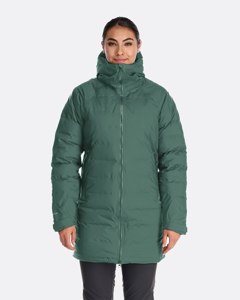 Rab Valiance Parka W´S - Plumón de 700 FP y Pertex Shield 100% Impermeable - Parkas