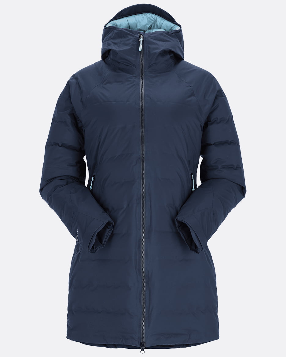 Rab Valiance Parka W´S - Plumón de 700 FP y Pertex Shield 100% Impermeable - Parkas