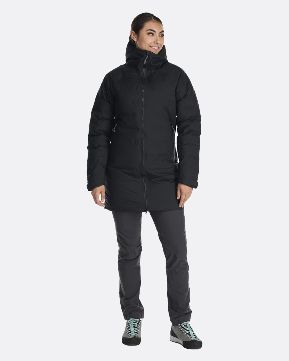 Rab Valiance Parka W´S - Plumón de 700 FP y Pertex Shield 100% Impermeable - Parkas