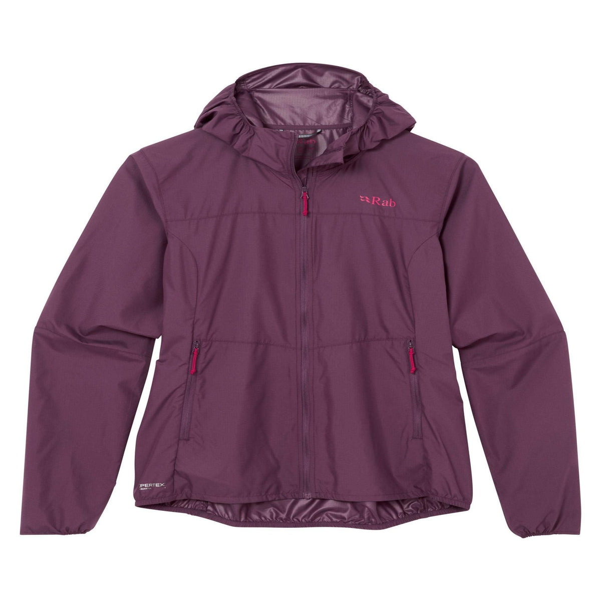 Rab Windgather Hoody Wmns – Chaqueta Cortavientos Ultraligera para Trekking y Montaña - Chaquetas Impermeables