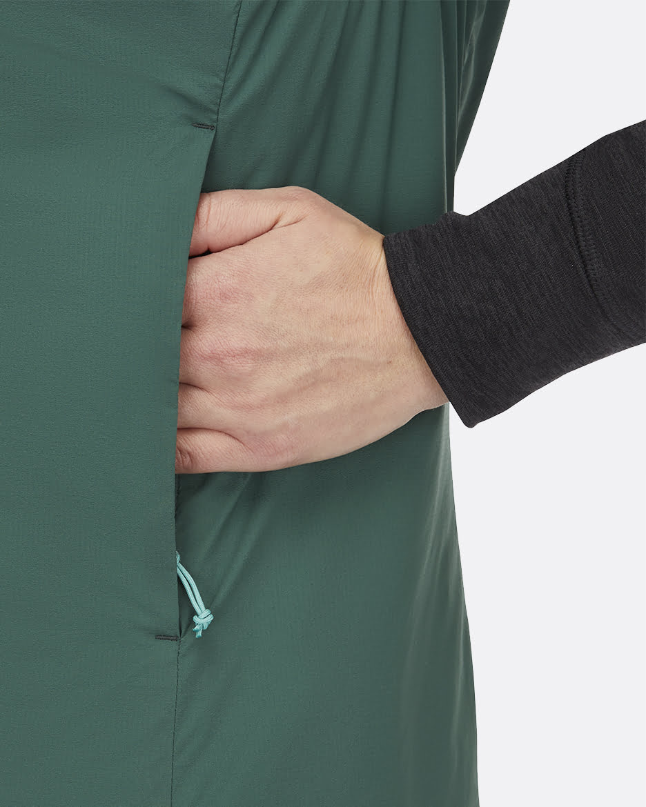 Rab Xenair Vest W'S - Chaleco de Primaloft Gold Active+ y Pertex Quantum Air - Chalecos