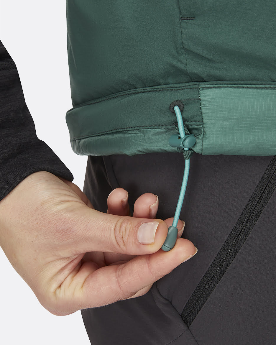 Rab Xenair Vest W'S - Chaleco de Primaloft Gold Active+ y Pertex Quantum Air - Chalecos
