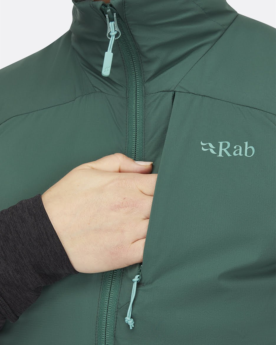 Rab Xenair Vest W'S - Chaleco de Primaloft Gold Active+ y Pertex Quantum Air - Chalecos