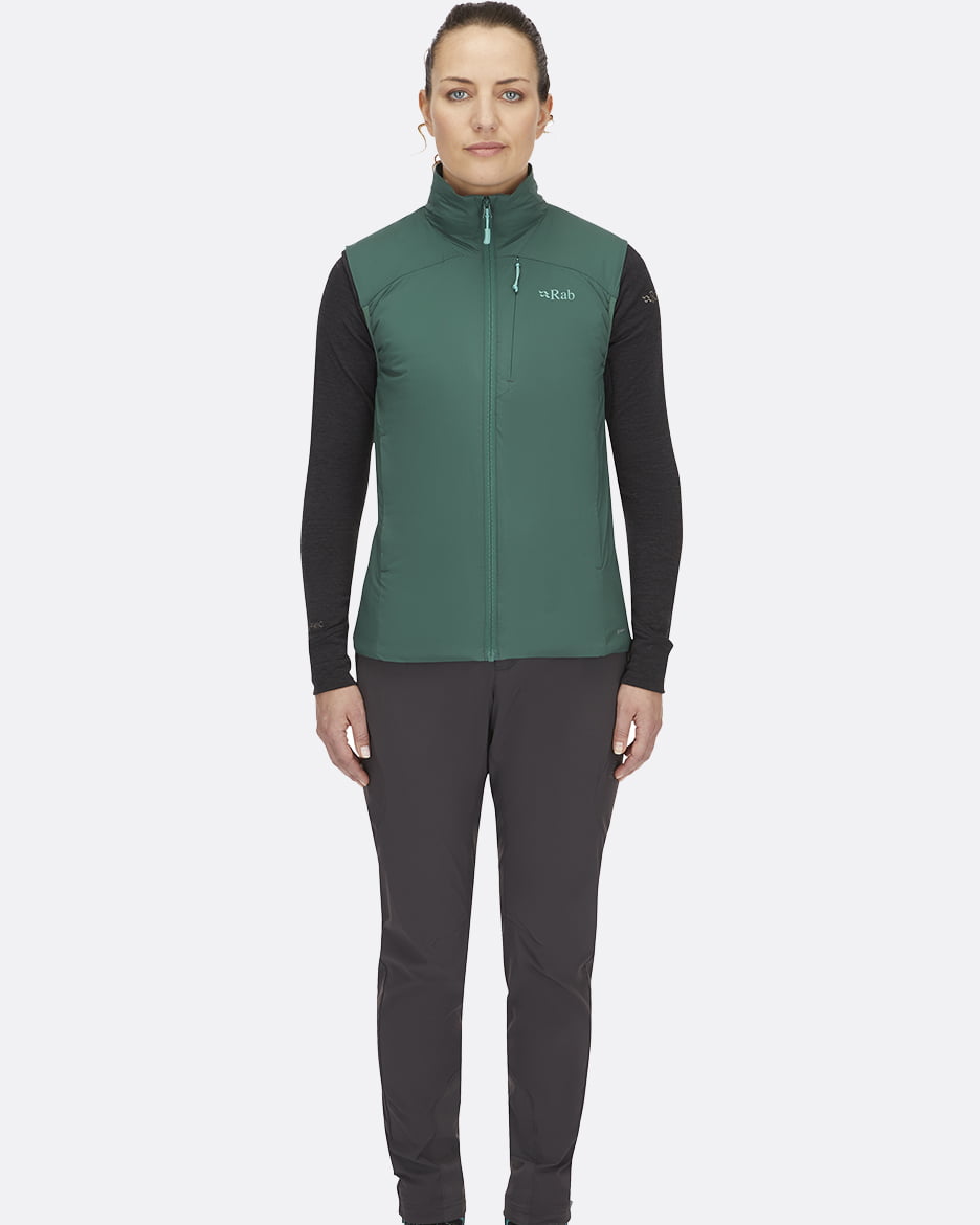 Rab Xenair Vest W'S - Chaleco de Primaloft Gold Active+ y Pertex Quantum Air - Chalecos