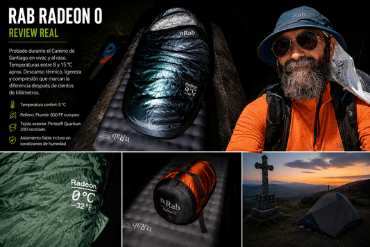 Review Rab Radeon 0 en el Camino de Santiago | Experiencia Real - Mountain Group