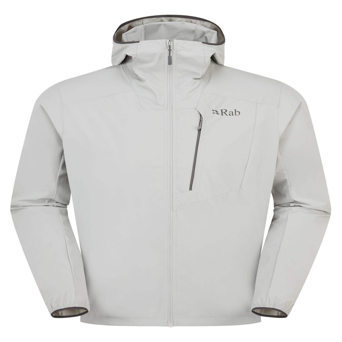 Rab Borealis Alpine Hoody – Softshell Ligera para Escalada, Alpinismo y Montaña Técnica