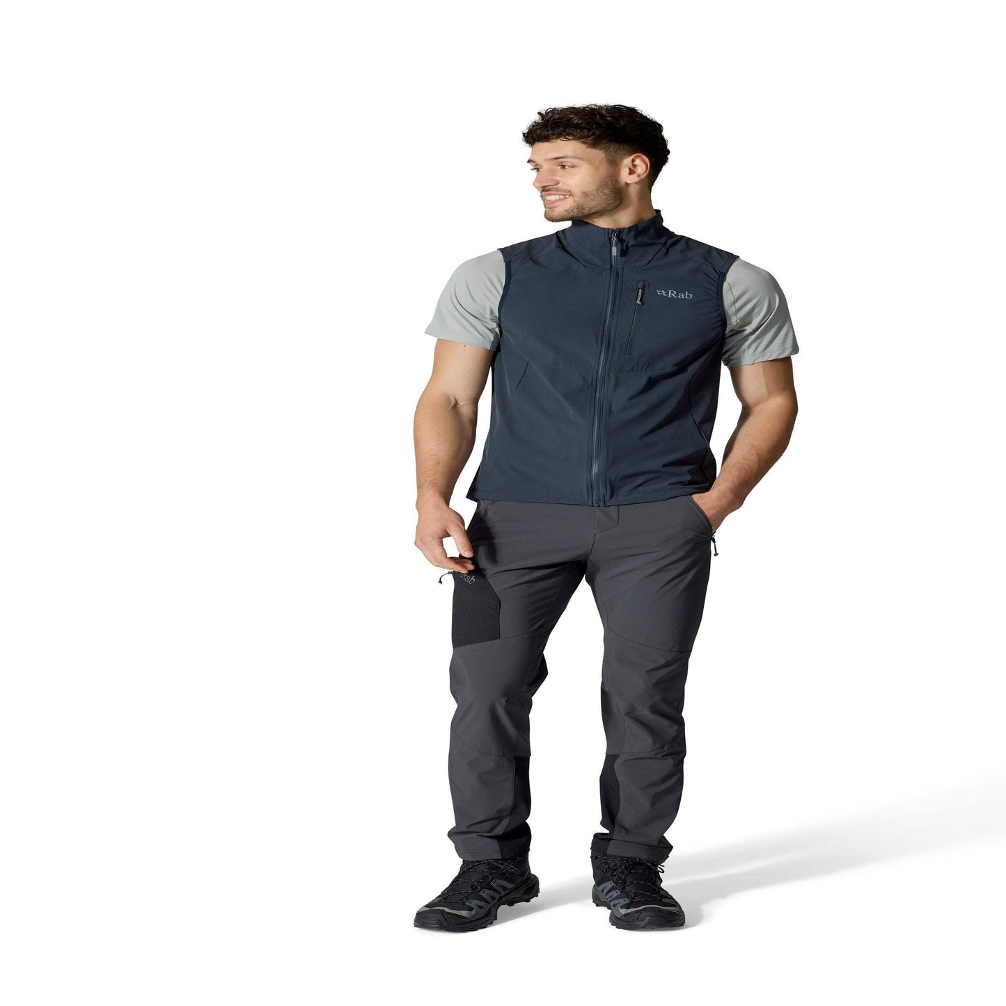 Rab Borealis Vest – Chaleco Softshell Ligero para Montaña