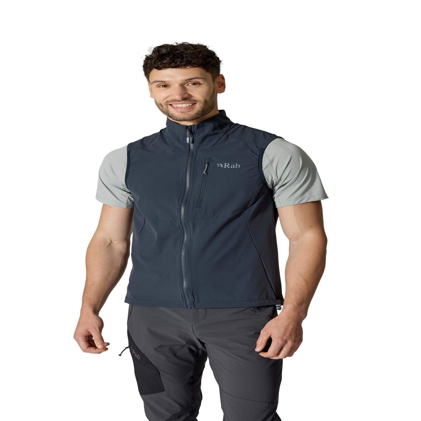 Rab Borealis Vest – Chaleco Softshell Ligero para Montaña