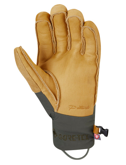 Rab Khroma Tour GTX Gloves en color Army — vista palma