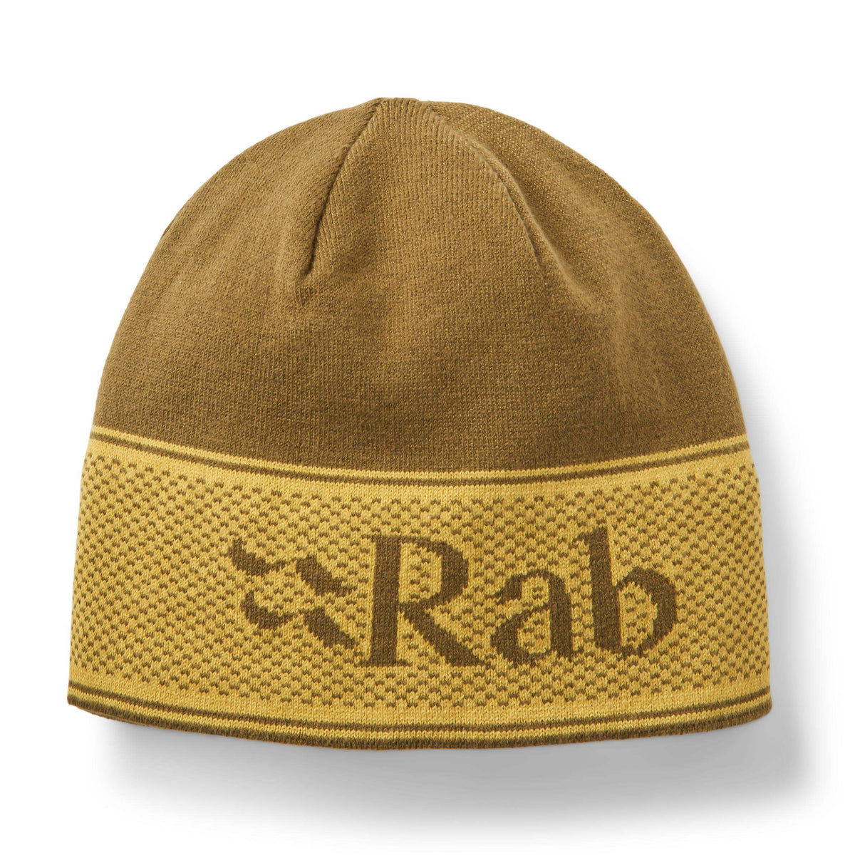 Rab Logo Band Beanie Oak Dark Pollen QAB-70