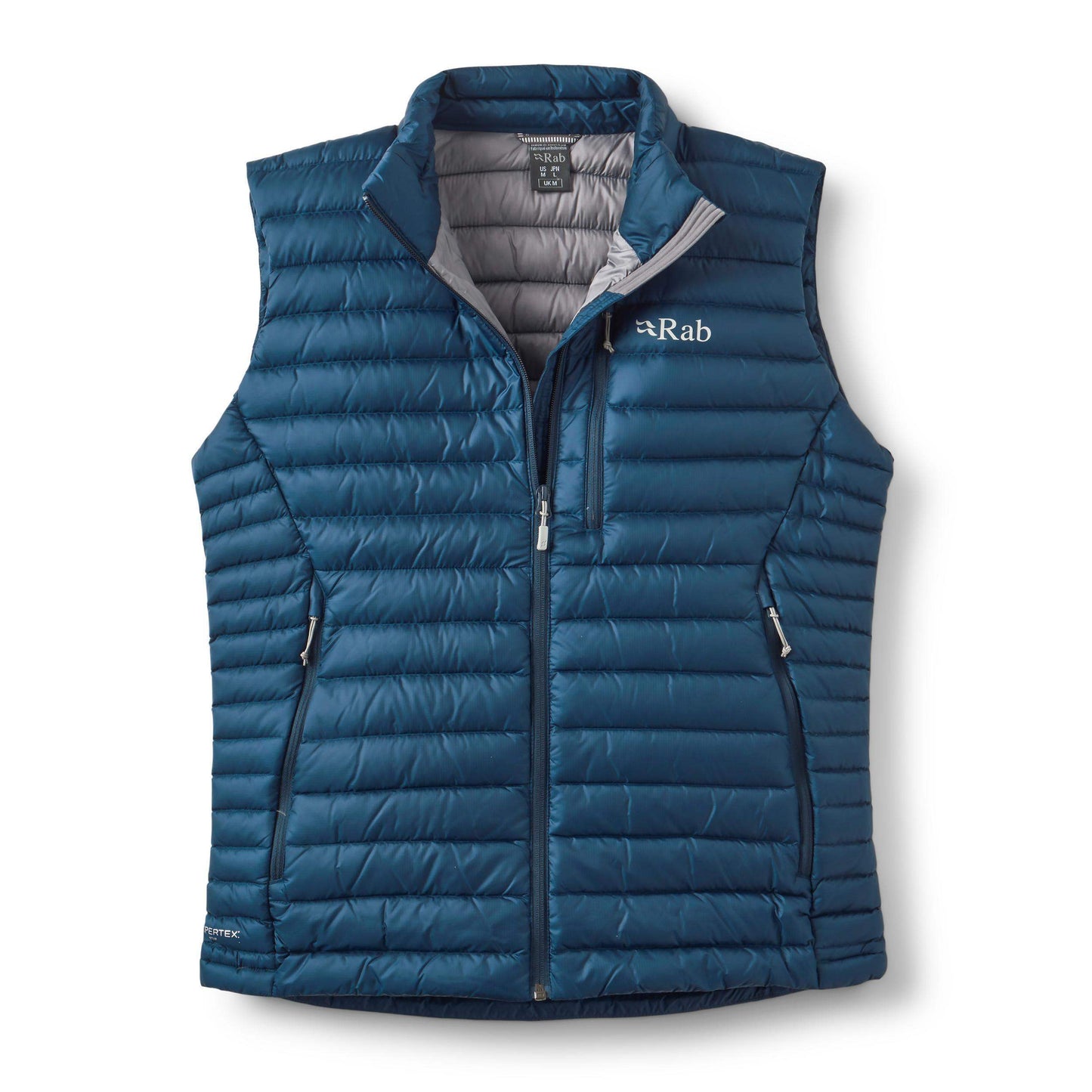 Rab Microlight Vest - Chaleco de pluma ligero 700FP para montaña y uso diario