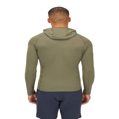 Rab Sonic Hoody – Camiseta técnica con capucha ligera Dryflo™ Air para alta actividad en montaña