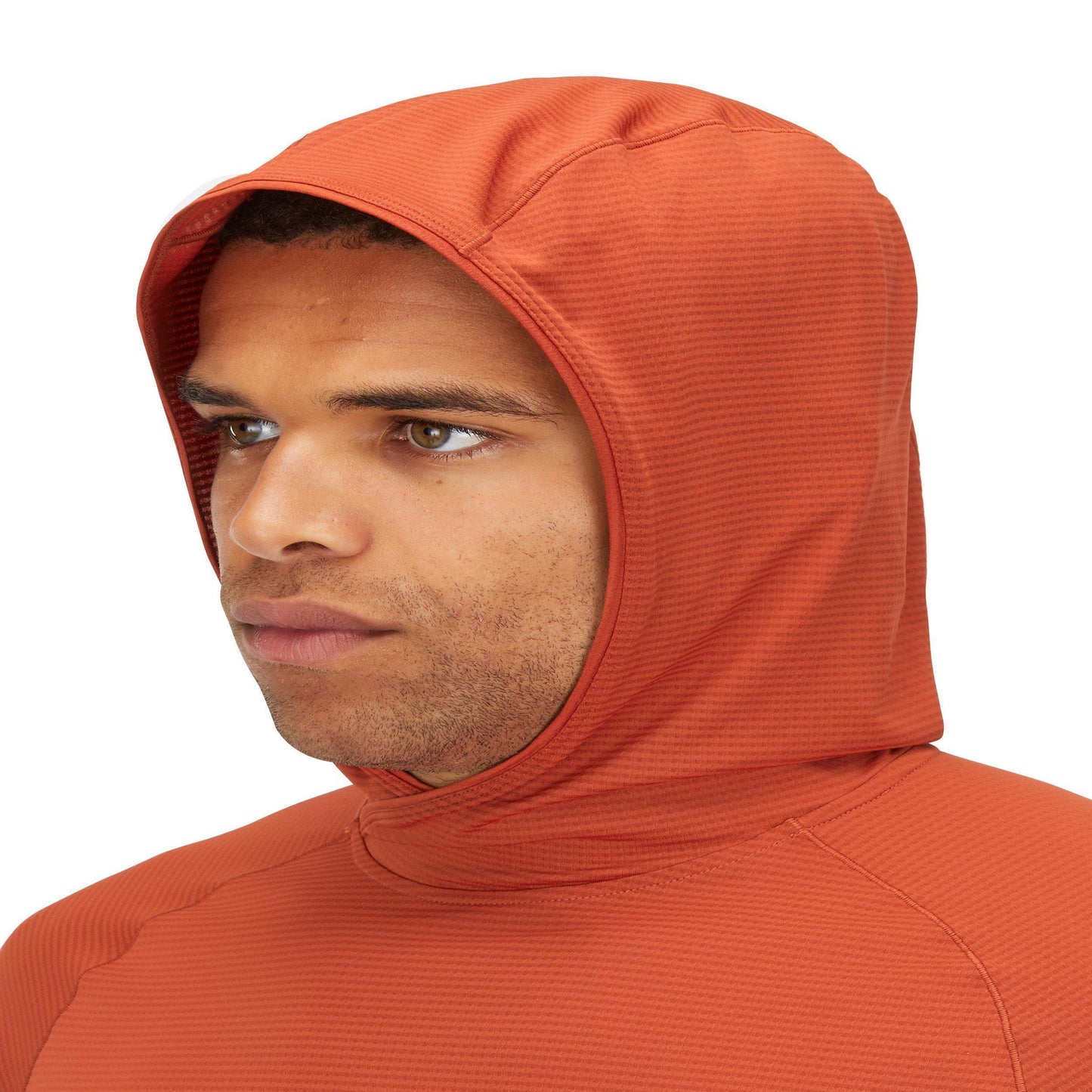 Rab Sonic Hoody – Camiseta técnica con capucha ligera Dryflo™ Air para alta actividad en montaña
