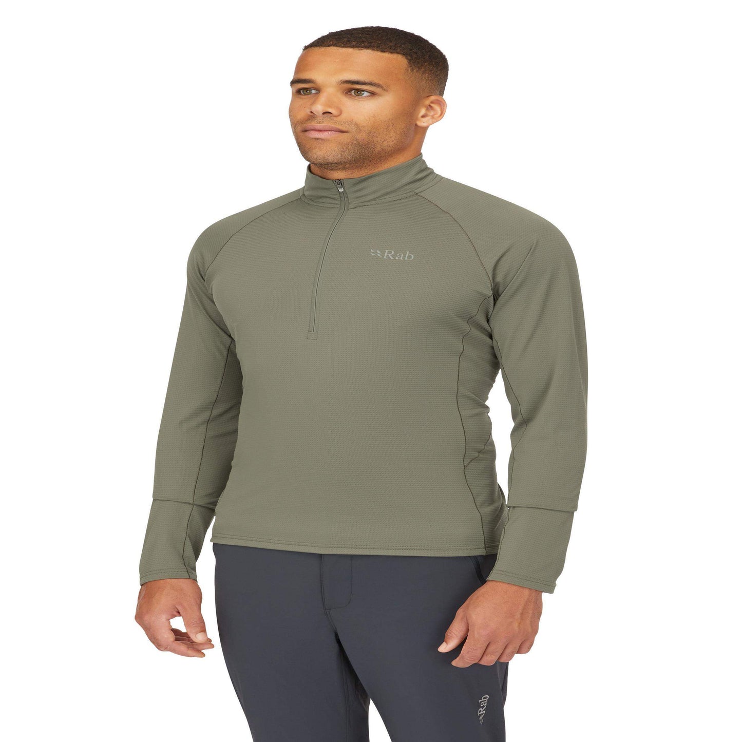 Rab Sonic LS Zip – Camiseta Técnica Manga Larga Transpirable para Trail Running y Montaña