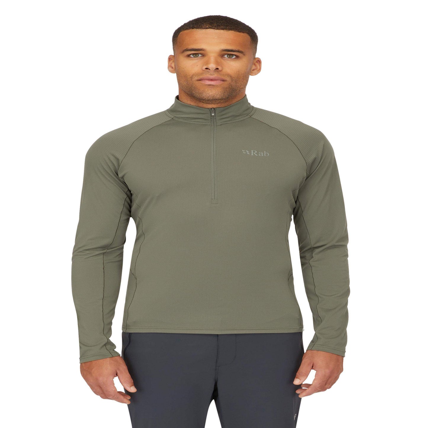 Rab Sonic LS Zip – Camiseta Técnica Manga Larga Transpirable para Trail Running y Montaña