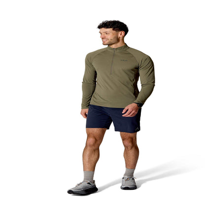 Rab Sonic LS Zip – Camiseta Técnica Manga Larga Transpirable para Trail Running y Montaña