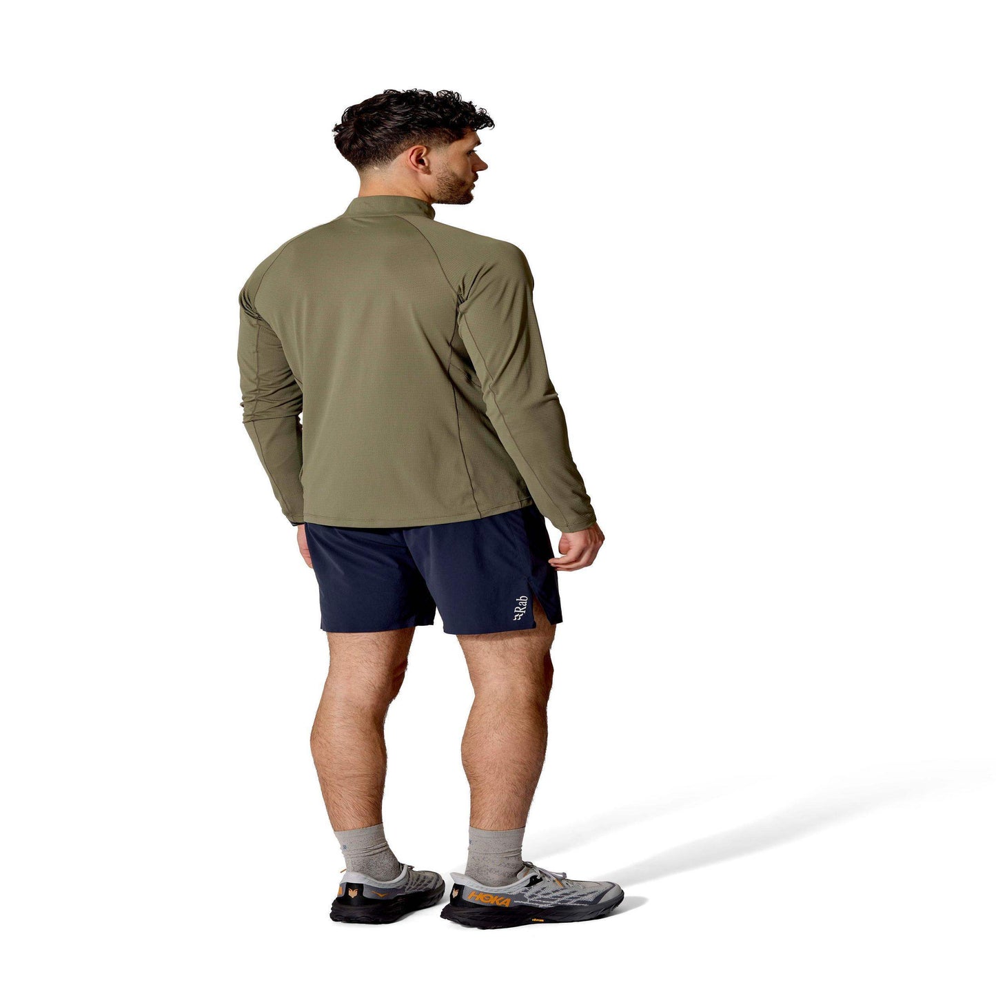 Rab Sonic LS Zip – Camiseta Técnica Manga Larga Transpirable para Trail Running y Montaña