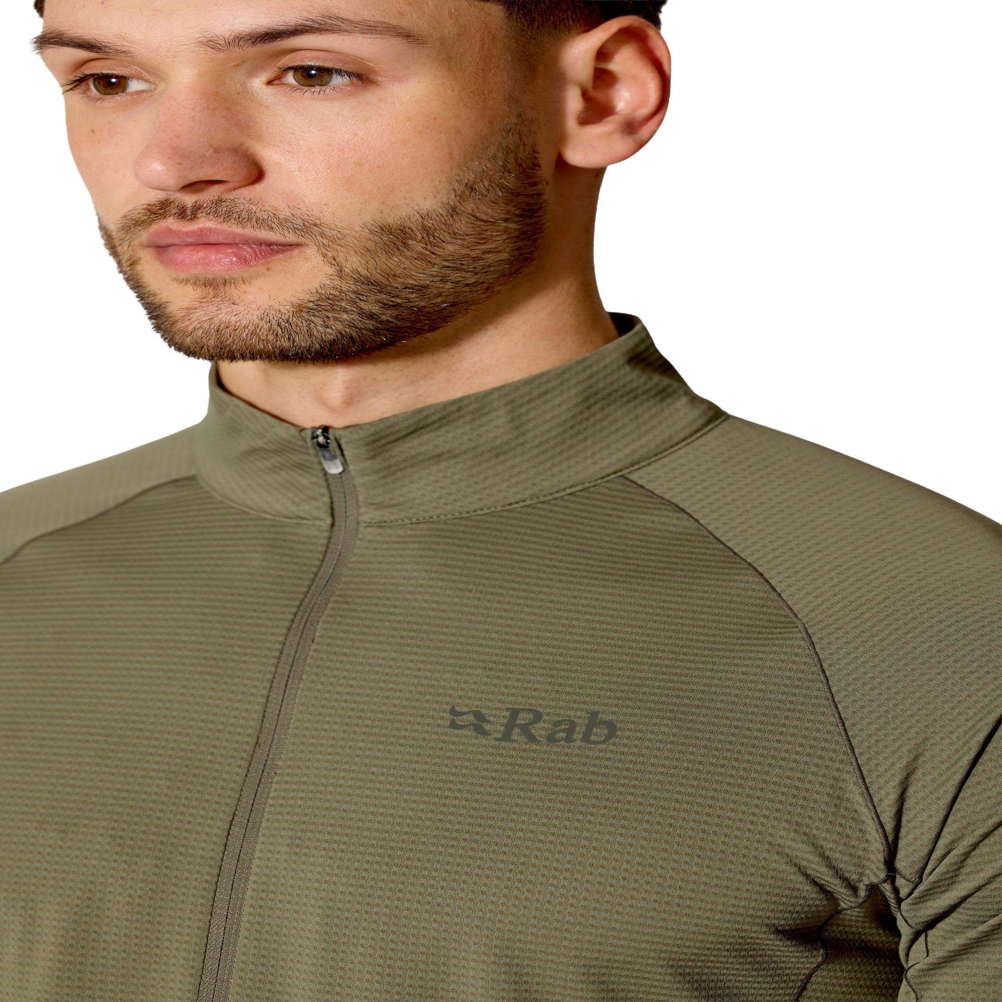 Rab Sonic LS Zip – Camiseta Técnica Manga Larga Transpirable para Trail Running y Montaña