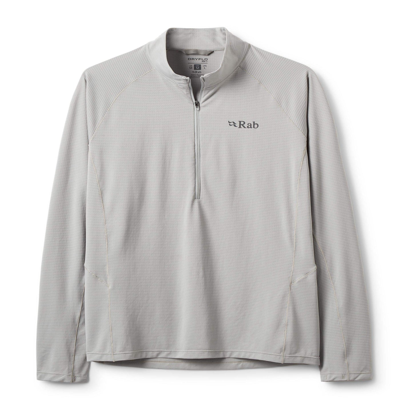 Rab Sonic LS Zip – Camiseta Técnica Manga Larga Transpirable para Trail Running y Montaña