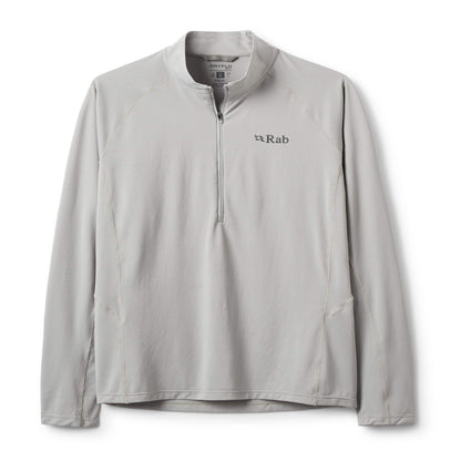 Rab Sonic LS Zip – Camiseta Técnica Manga Larga Transpirable para Trail Running y Montaña
