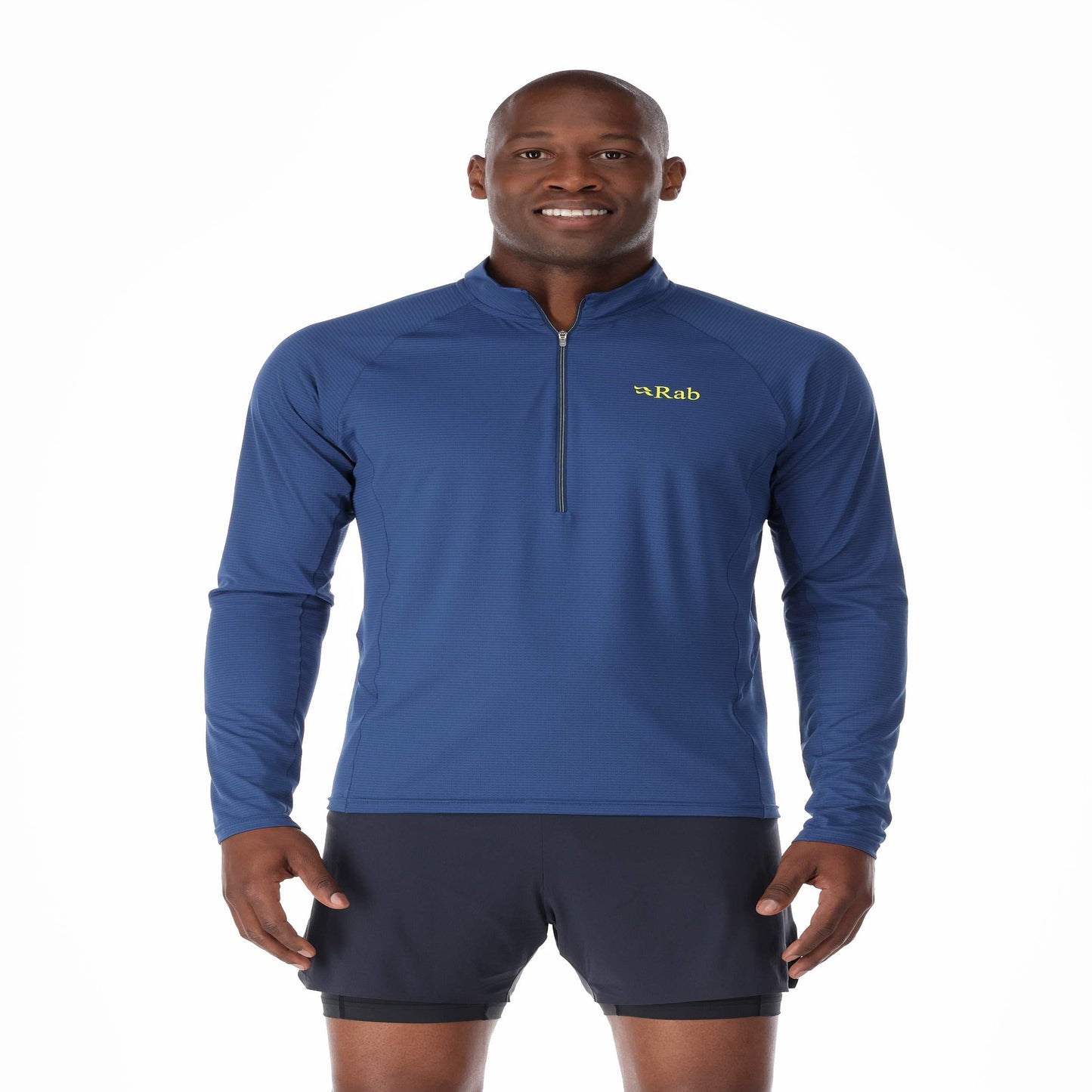 Rab Sonic LS Zip – Camiseta Técnica Manga Larga Transpirable para Trail Running y Montaña