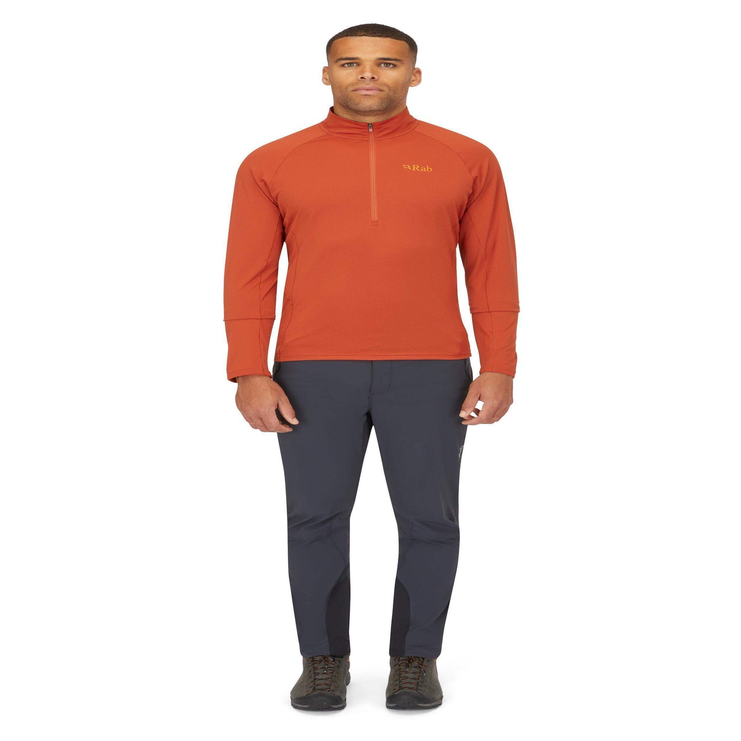 Rab Sonic LS Zip – Camiseta Técnica Manga Larga Transpirable para Trail Running y Montaña