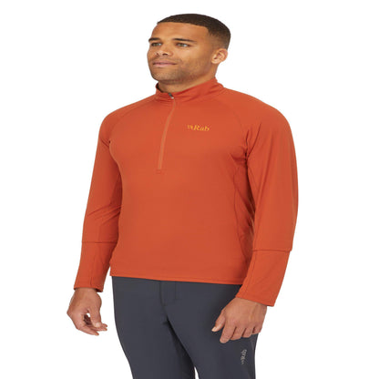 Rab Sonic LS Zip – Camiseta Técnica Manga Larga Transpirable para Trail Running y Montaña