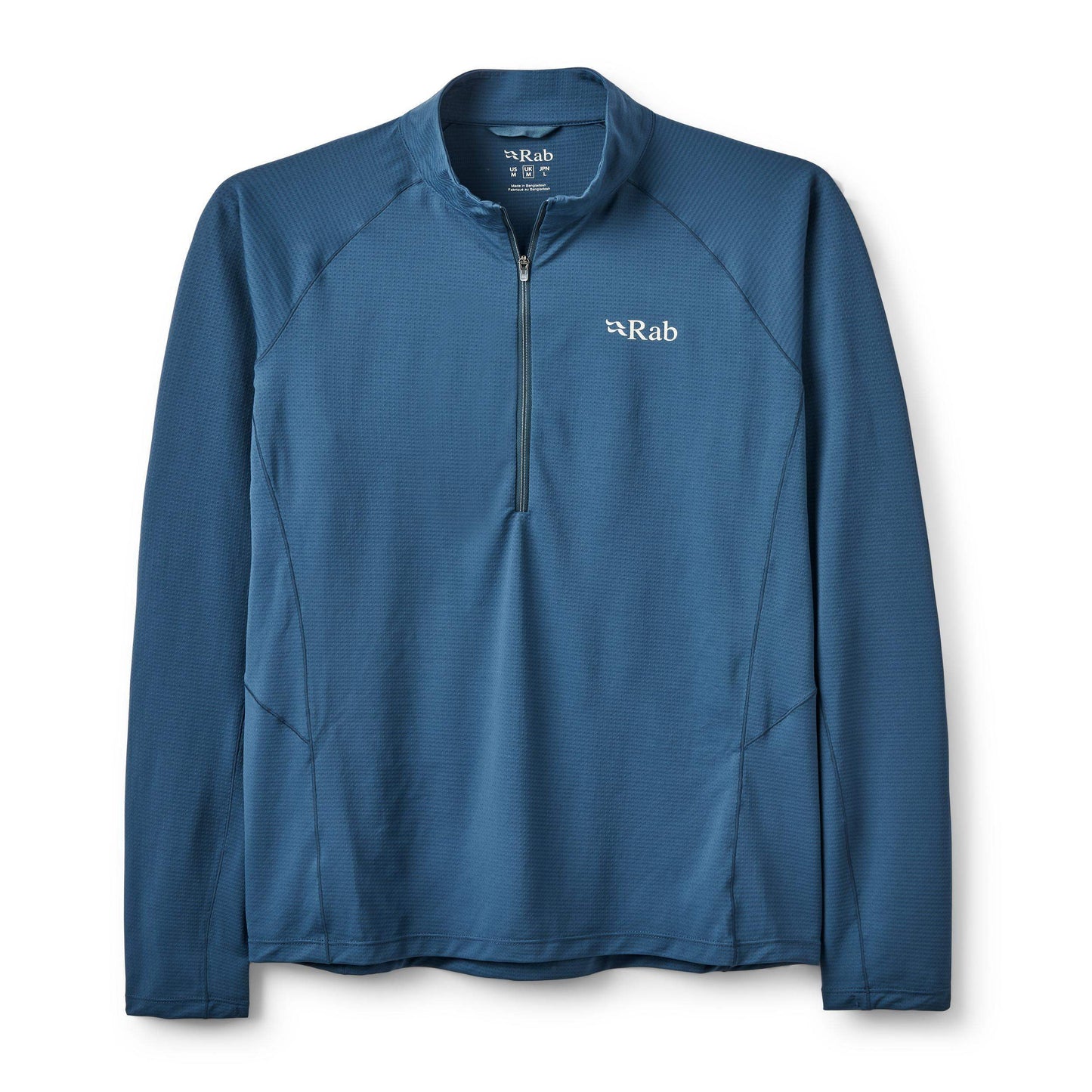 Rab Sonic LS Zip – Camiseta Técnica Manga Larga Transpirable para Trail Running y Montaña