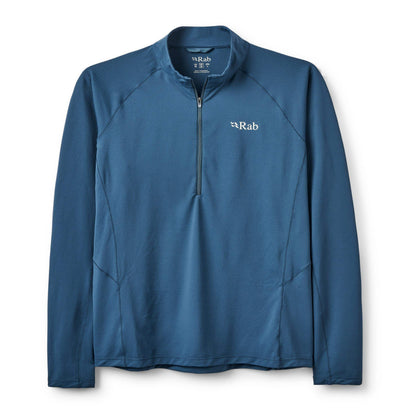 Rab Sonic LS Zip – Camiseta Técnica Manga Larga Transpirable para Trail Running y Montaña