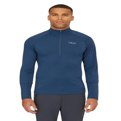 Rab Sonic LS Zip – Camiseta Técnica Manga Larga Transpirable para Trail Running y Montaña