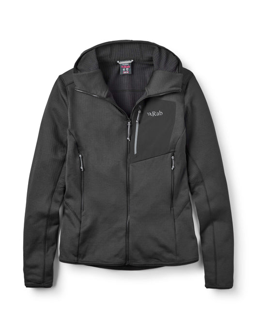 Rab Ascendor Hoody Wmns – Forro Polar Técnico para Alpinismo y Escalada