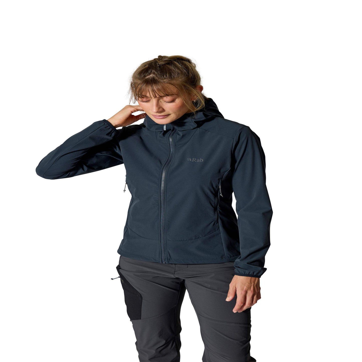 Rab Borealis Hoody Wmns – Softshell Ligero y Transpirable para Mujer