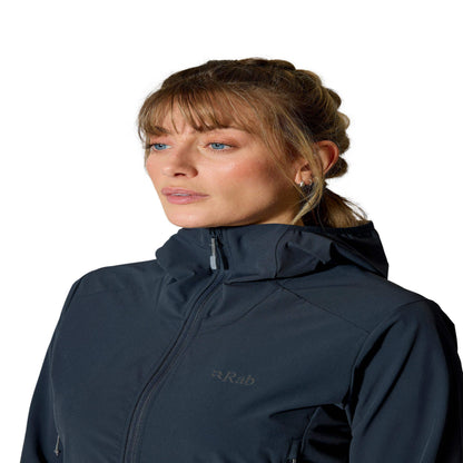 Rab Borealis Hoody Wmns – Softshell Ligero y Transpirable para Mujer