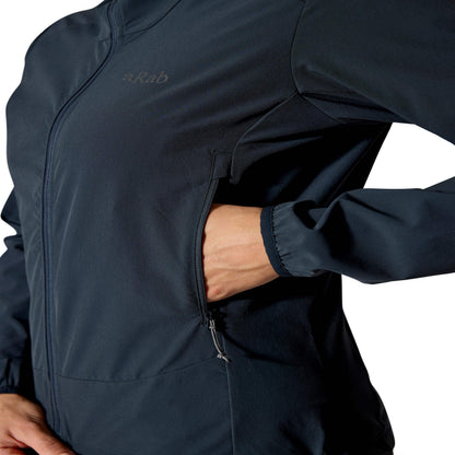 Rab Borealis Hoody Wmns – Softshell Ligero y Transpirable para Mujer