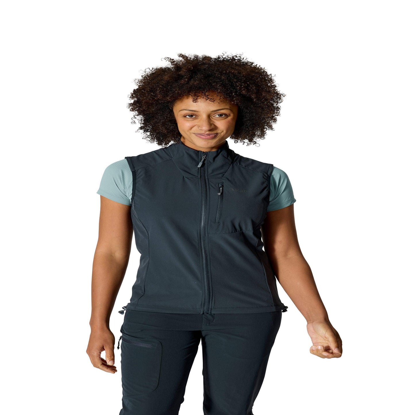 Rab Borealis Vest Wmns – Chaleco Softshell Ligero para Mujer