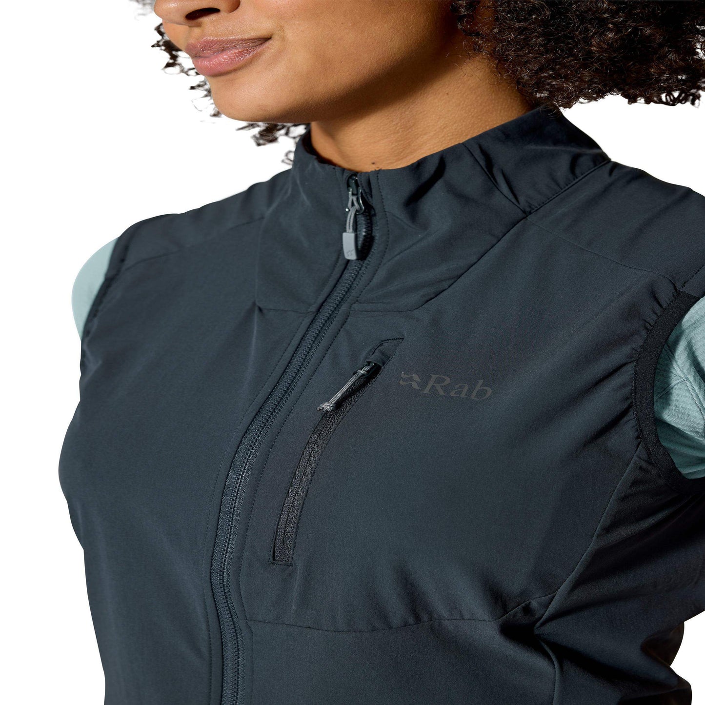 Rab Borealis Vest Wmns – Chaleco Softshell Ligero para Mujer