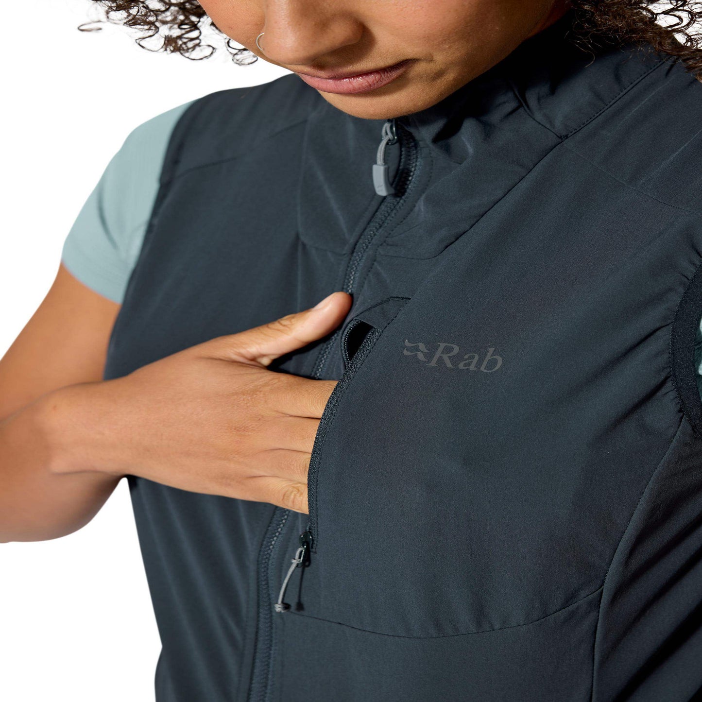 Rab Borealis Vest Wmns – Chaleco Softshell Ligero para Mujer