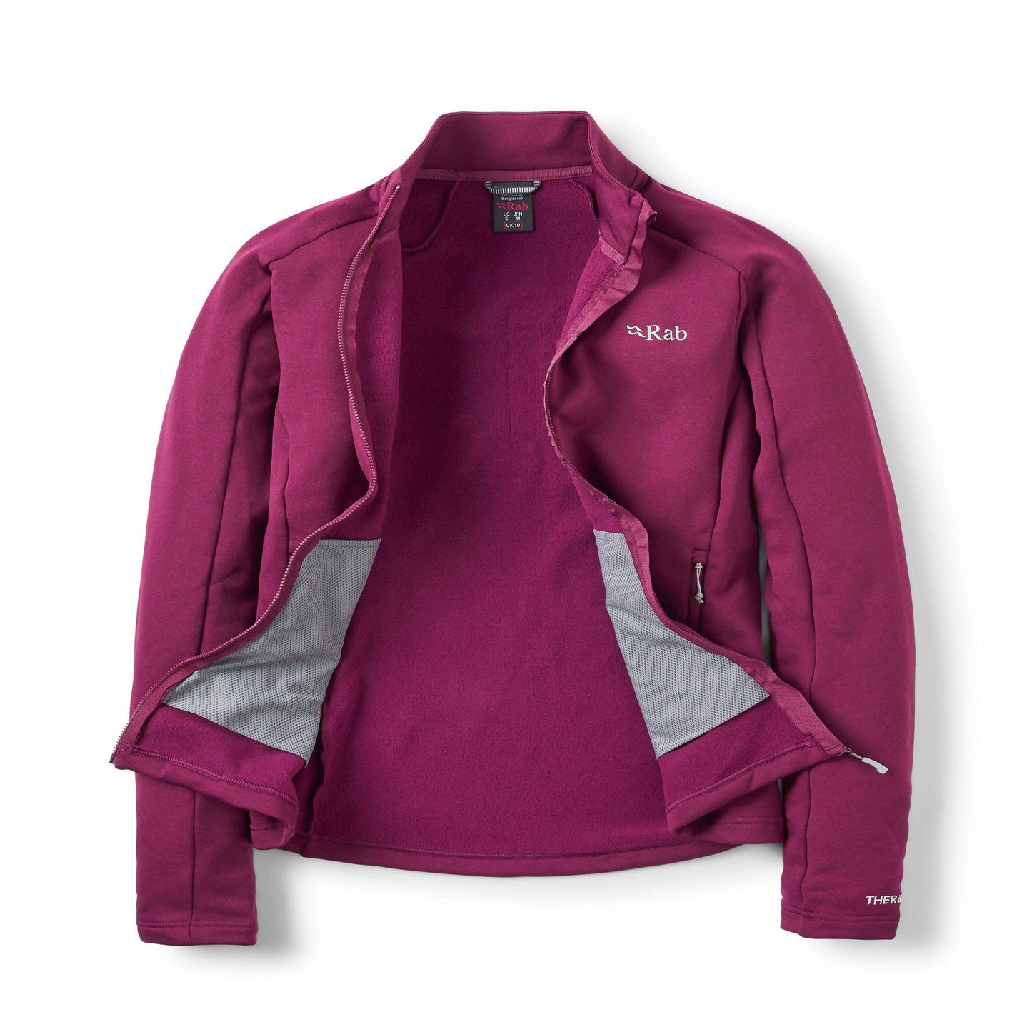 Rab Covex Jacket Wmns – Forro Polar Técnico para Montaña y Trekking