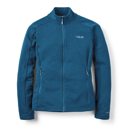 Rab Covex Jacket Wmns – Forro Polar Técnico para Montaña y Trekking