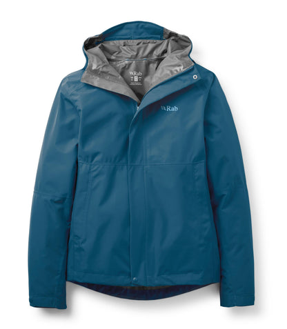Rab Downpour Jacket Mujer AW26 – Chaqueta Impermeable Pertex Shield