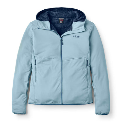 Rab Evolute Hoody Wmns – Midlayer técnico PrimaLoft® Evolve para alta actividad en montaña