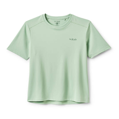 Rab Force Cirque Tee Womens Fig Green QCC-64
